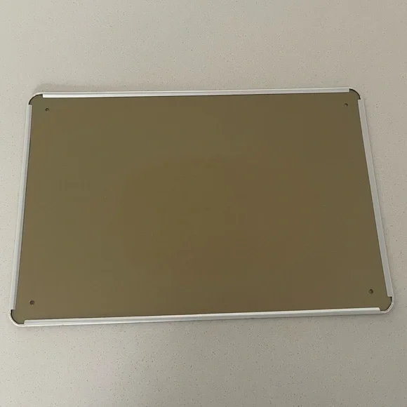 Red Rustic Metal Wall Sign - Picture 2 of 4